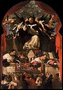 Lorenzo Lotto The Alms of St Anthony Spain oil painting artist
